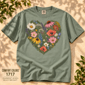 Wildflower Heart T-Shirt — The Outpost Graphics product image