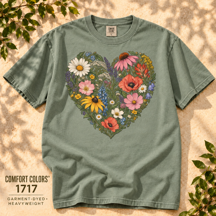 Wildflower Heart T-Shirt