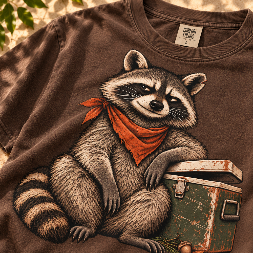 Camp Raccoon T-Shirt