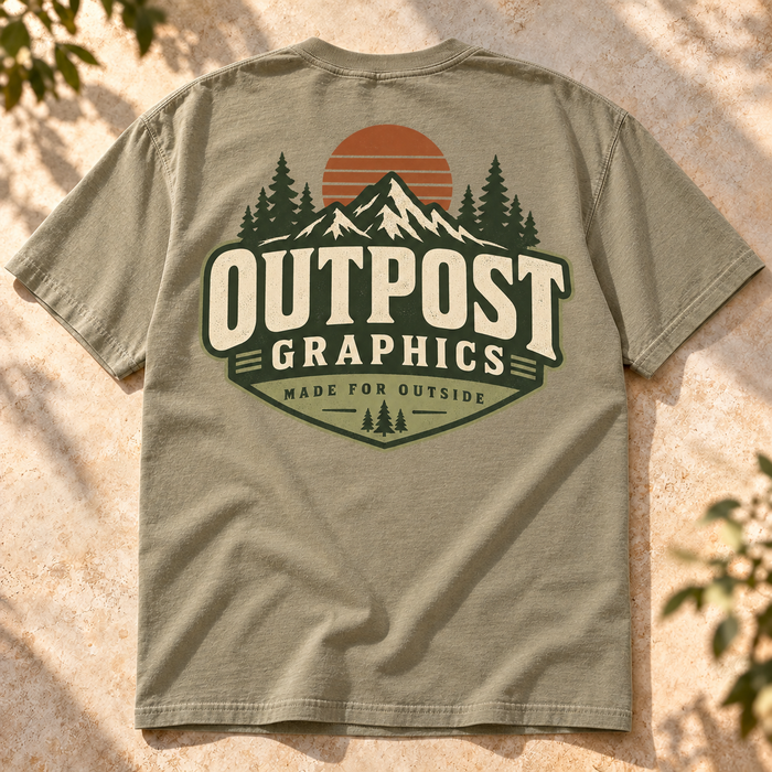 Outpost Mountain Badge T-Shirt