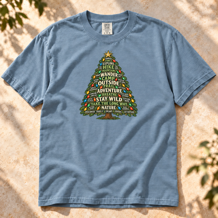 Outdoor Christmas Tree T-Shirt