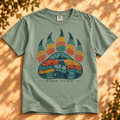 Go Where It's Quiet Paw T-Shirt — The Outpost Graphics product image
