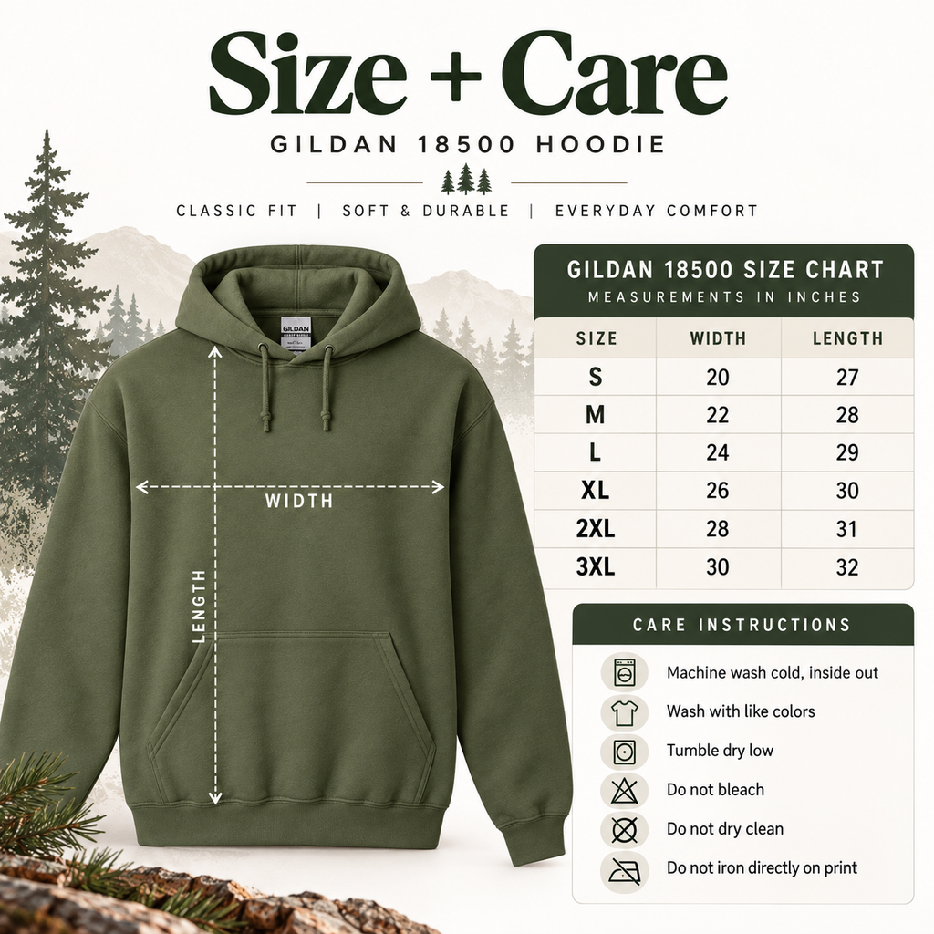 No Signal Needed Hoodie — The Outpost Graphics product image