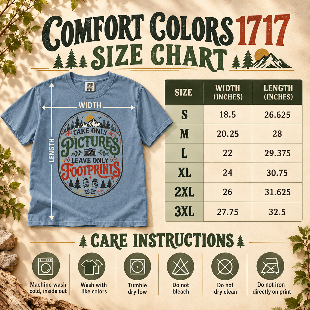 Take Only Pictures T-Shirt — The Outpost Graphics product image