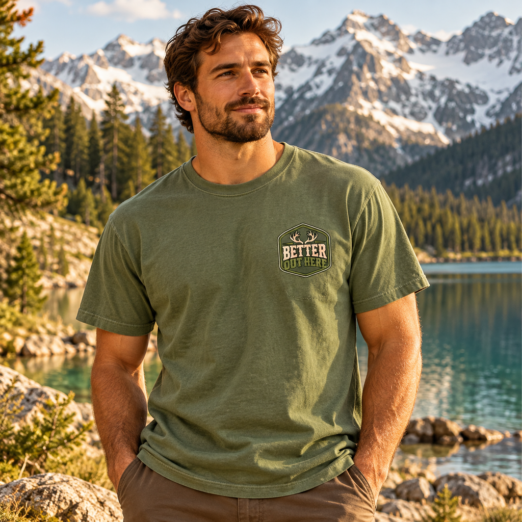 Better Out Here T-Shirt — The Outpost Graphics product image
