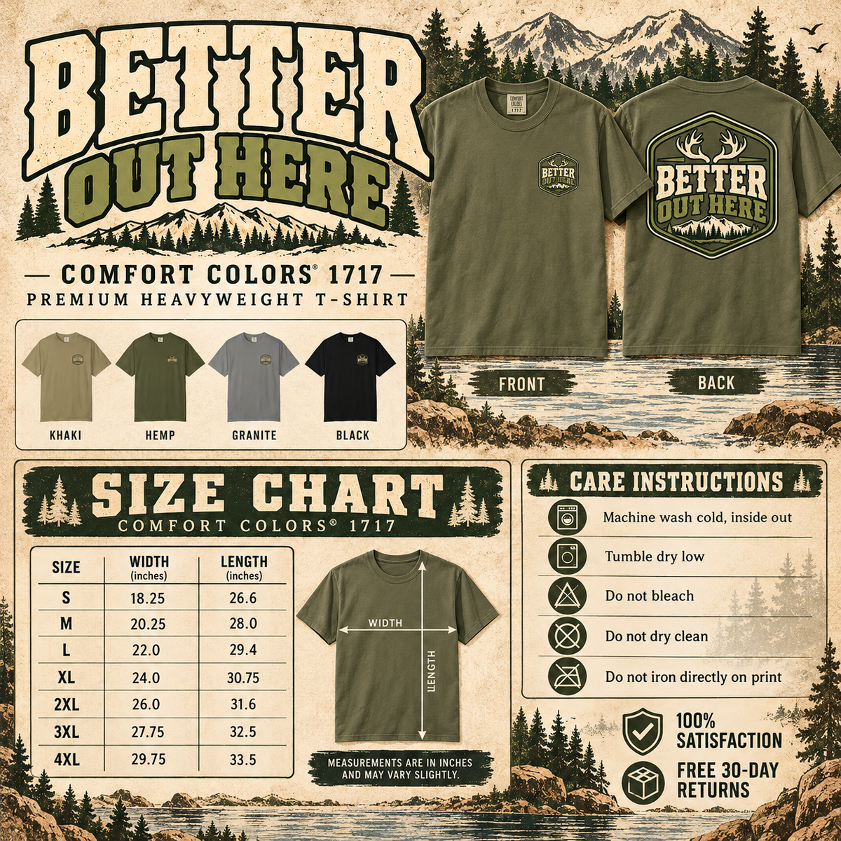 Better Out Here T-Shirt — The Outpost Graphics product image