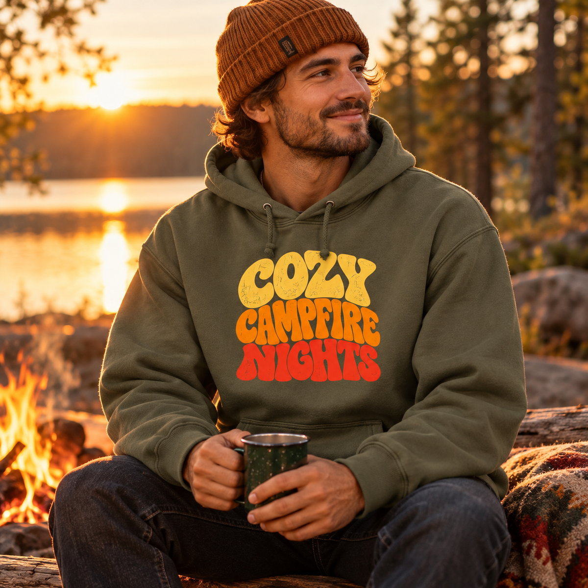 Cozy Campfire Nights Hoodie