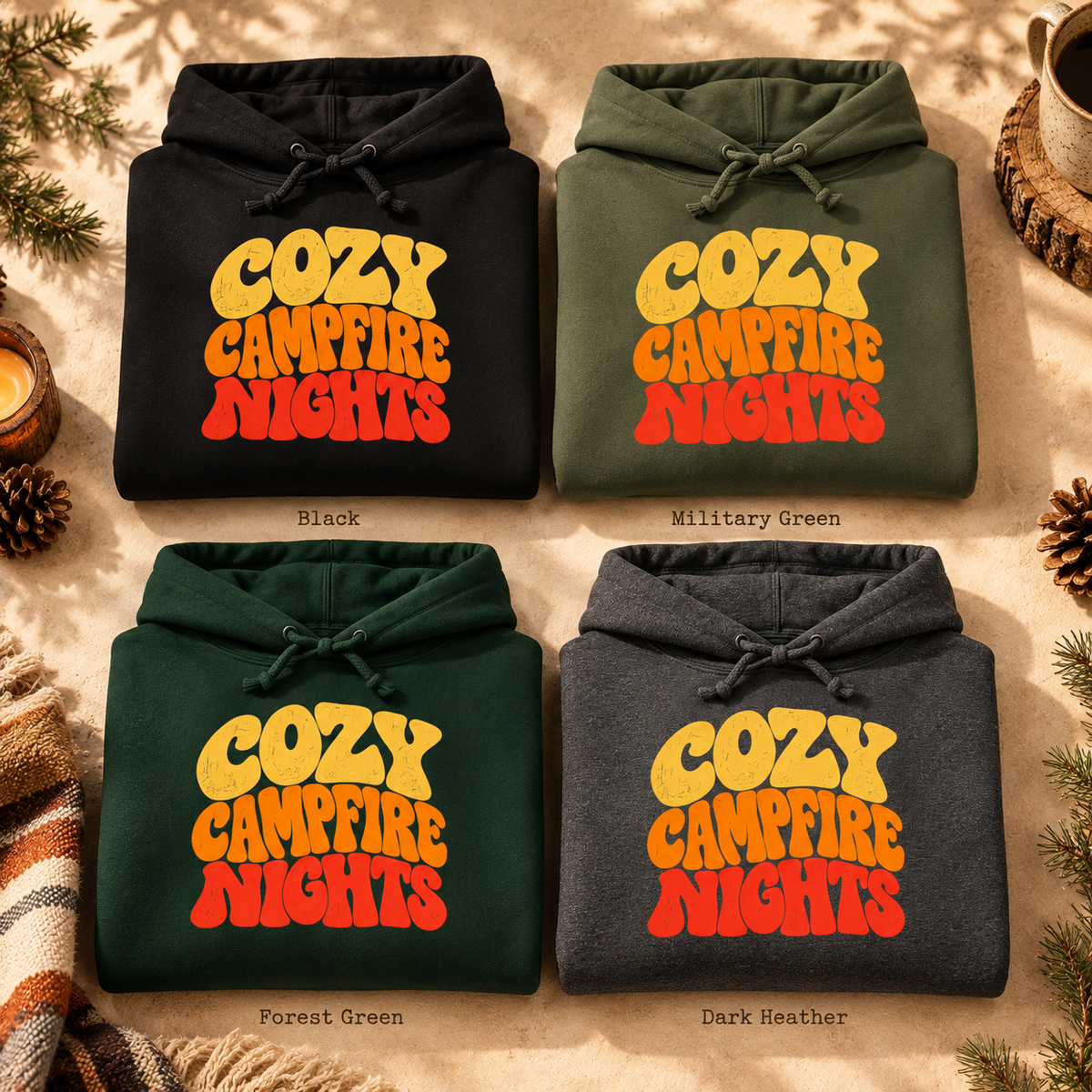 Cozy Campfire Nights Hoodie