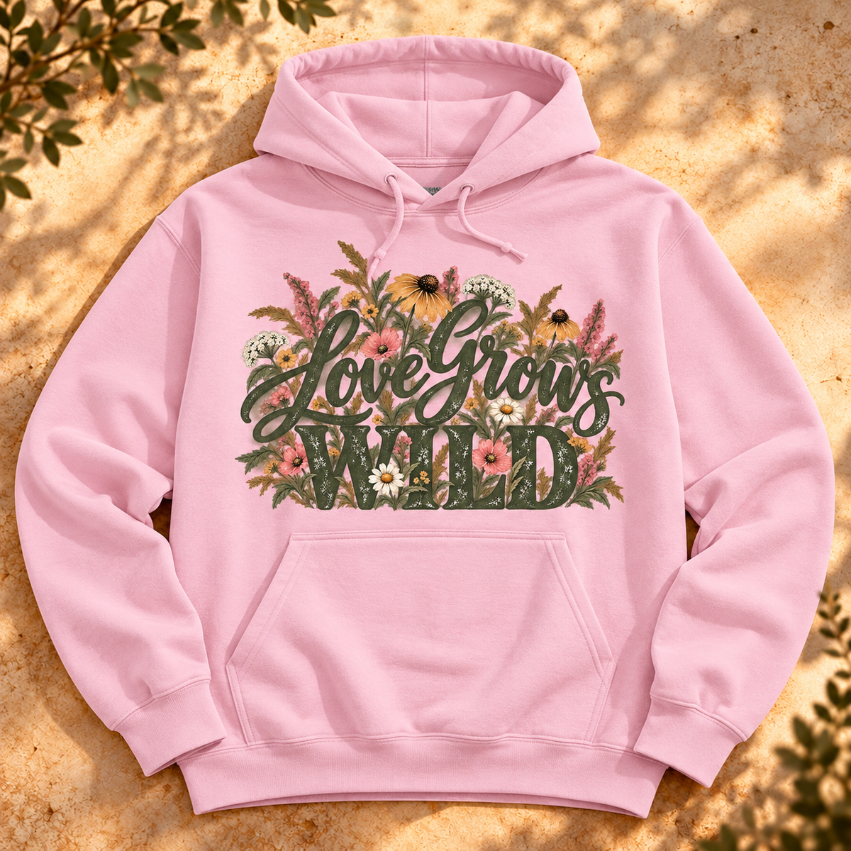 Love Grows Wild Hoodie — The Outpost Graphics product image