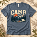 Vintage Camping Mountain T-Shirt — The Outpost Graphics product image