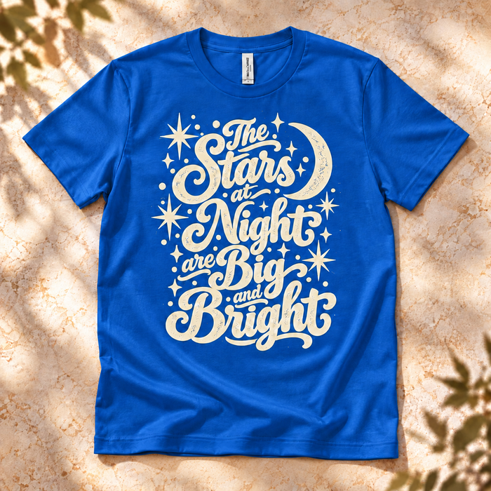 Stars at Night Texas T-Shirt
