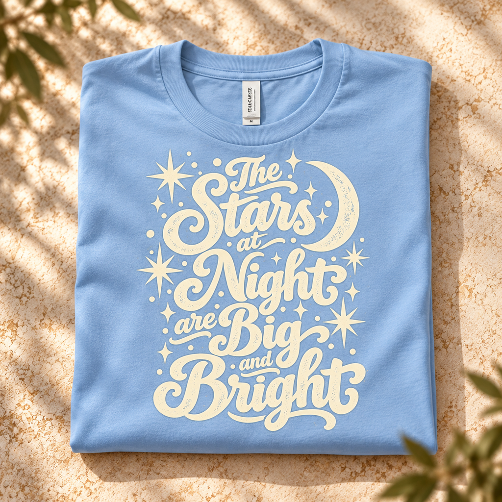 Stars at Night Texas T-Shirt — The Outpost Graphics product image