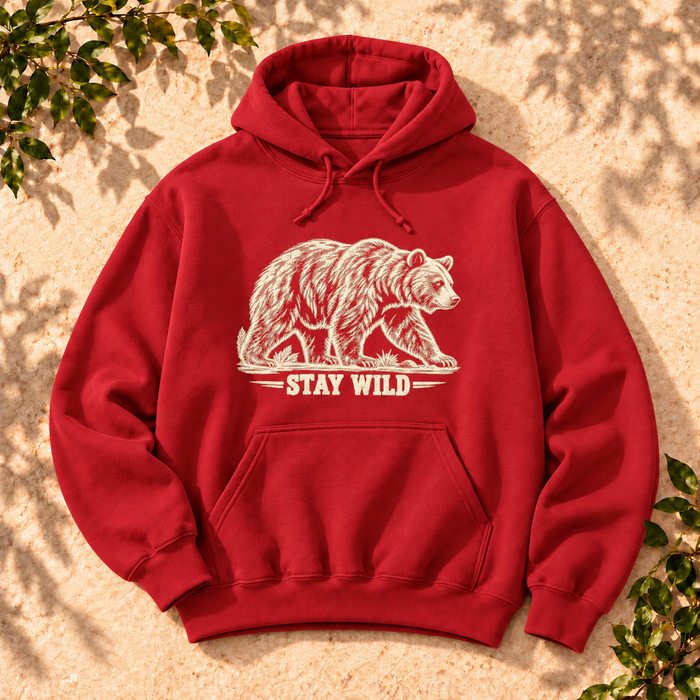 Stay Wild Bear Hoodie