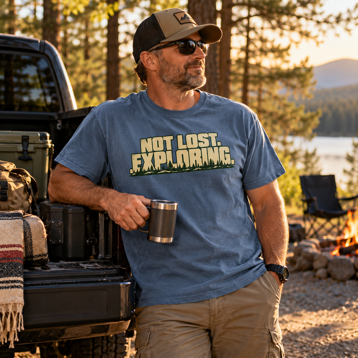 Not Lost Exploring T-Shirt sizing and care reference