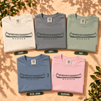 Wander Canoe Tee with distressed canoe print – product and color view 6