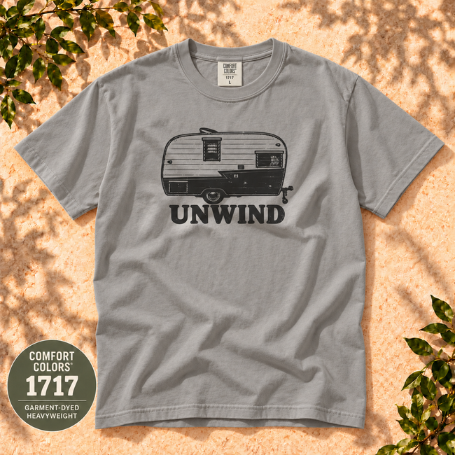 Unwind Camper Tee
