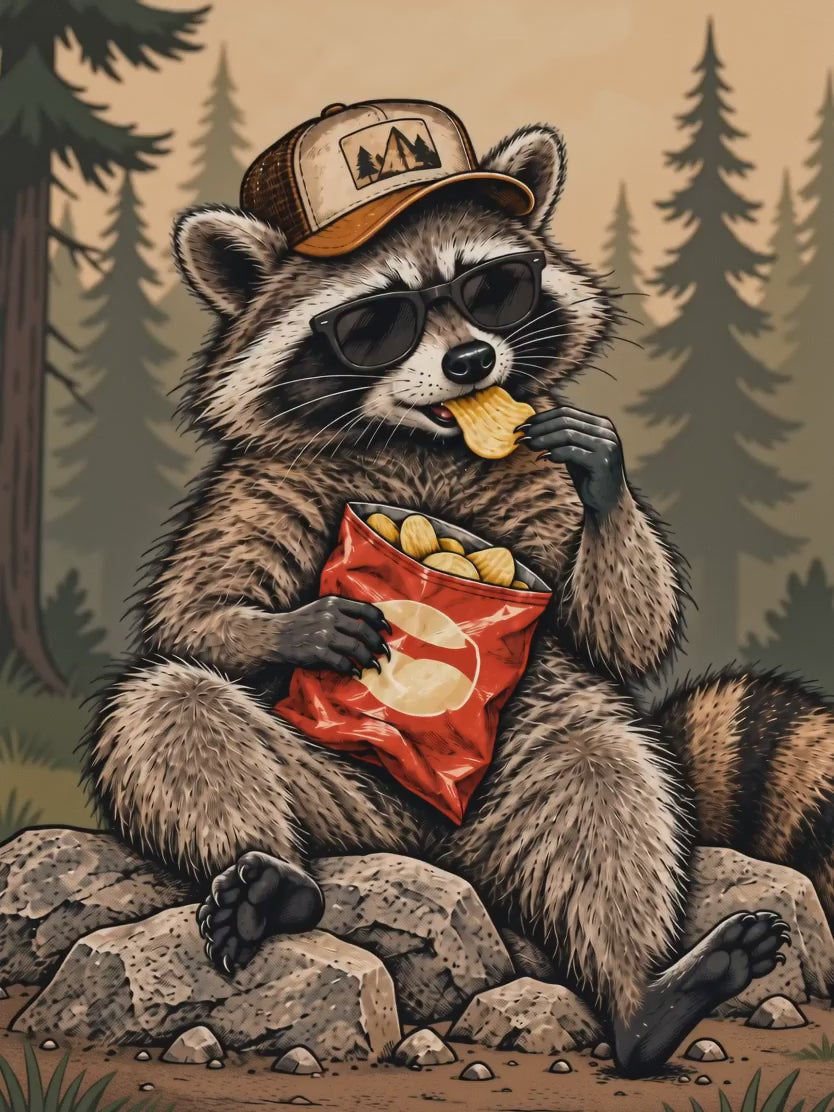 Stay Trashy Raccoon T-Shirt